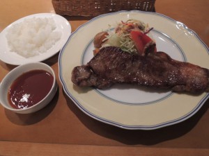 ステーキディナー(2)