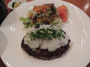 ハンバーグ（拡大）