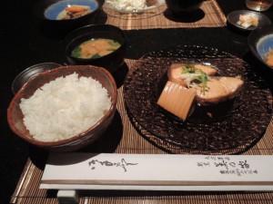 煮魚定食