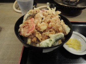えび天丼（拡大）