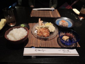 天ぷら盛り合わせ