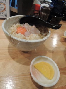 鯛めしTKG