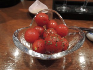 ミニトマトのナムル