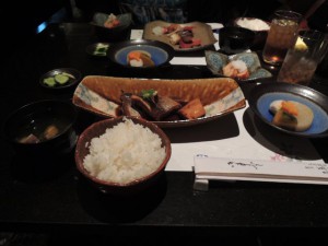 煮魚定食