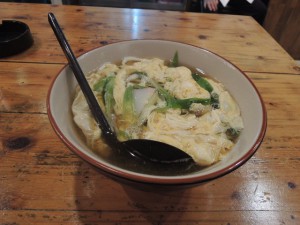 玉子とじうどん