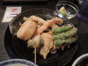 天ぷら盛り合せ