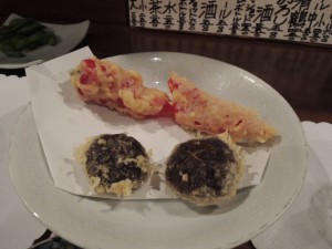 しいたけ　ピーマン