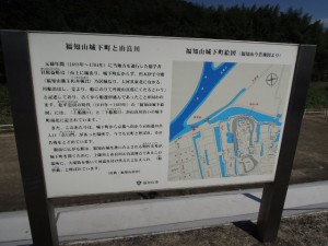 福知山城下町と由良川