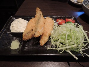 あじフライ　タルタルソース
