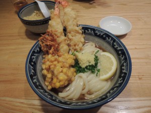 海老天ぶっかけ