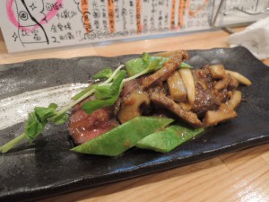 鹿肉のロースト