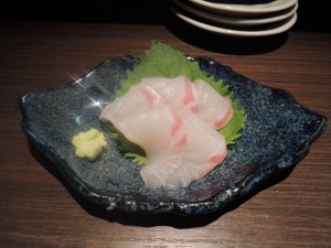 真鯛造り（拡大）