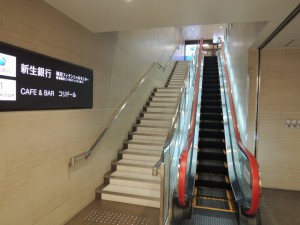 エスカレータ