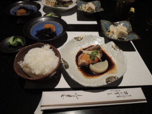煮魚定食