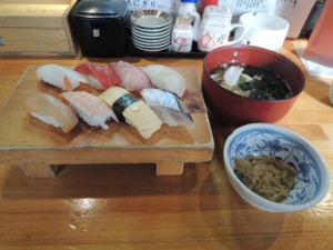寿司定食（中）