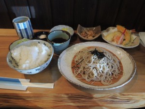 そば定食
