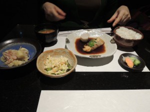 煮魚定食