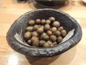 むかごの塩ゆで