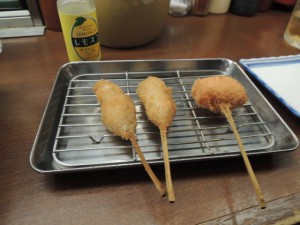 串かつ３本