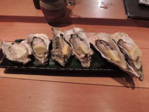 焼き牡蠣