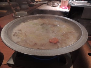 酒粕鍋（出来上がり）