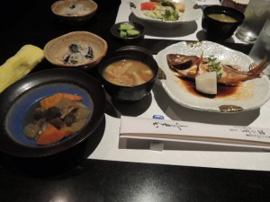 煮魚定食