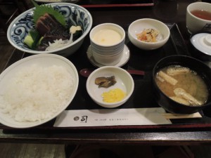 かつおたたき定食