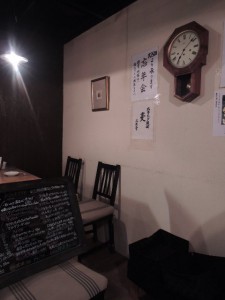 テーブル席
