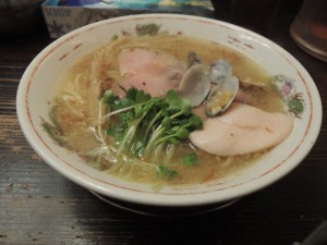 塩ラーメン細麺