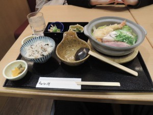 鍋焼きうどんセット