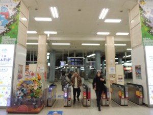 近鉄上本町駅改札