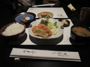 カキフライ定食