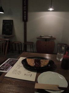 テーブル席