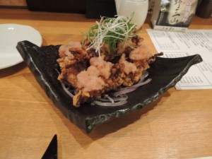 梅鶏の竜田揚げ
