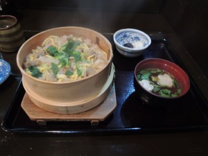 せいろ蒸し(あさり)