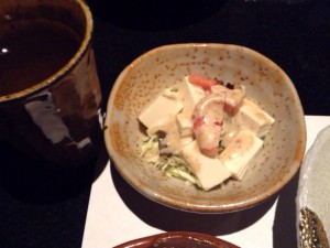 豆腐サラダ