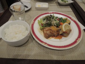 肉と魚料理（ハーフ）