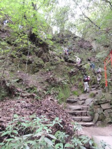 岩登り