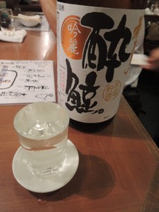 日本酒（酔鯨）