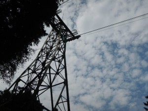 ロープウェイ鉄塔
