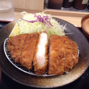 ロースとんかつ（上）