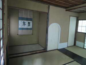 茶室　内部