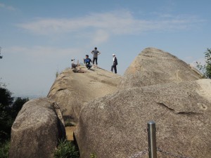 観音岩（頂上）
