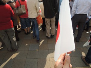 日の丸の旗