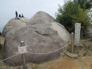 観音岩（頂上）
