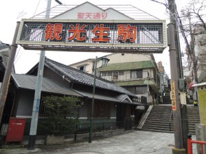 観光生駒　門