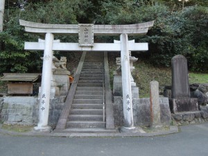 山口神社（鳥居）