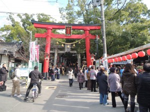 赤い鳥居