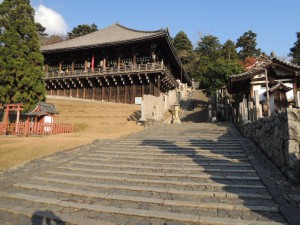 二月堂の石段