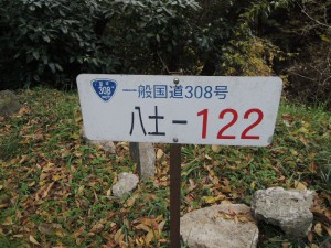 標識（一般国道308号）